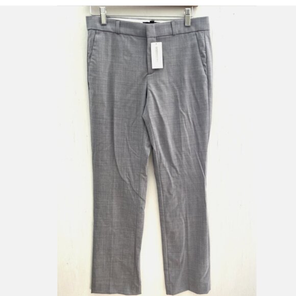 BANANA REPUBLIC Logan Gray Dress Pants Lightweight Wool Blend Stretch 2 NWT $110 - Picture 1 of 5
